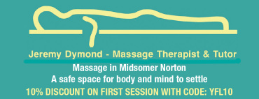 Jeremy Dymond, Massage Therapist & Tutor