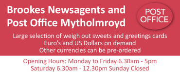 Brookes Newsagents and Post Office Mytholmroyd