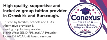Conexus Tuition Ormskirk, Lathom, Billinge & Bickerstaffe Conexus Tuition Ormskirk, Lathom, Billinge & Bickerstaffe